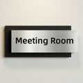 Custom Stainless Steel Office Door Signs | UV Printed Executive Name Plates